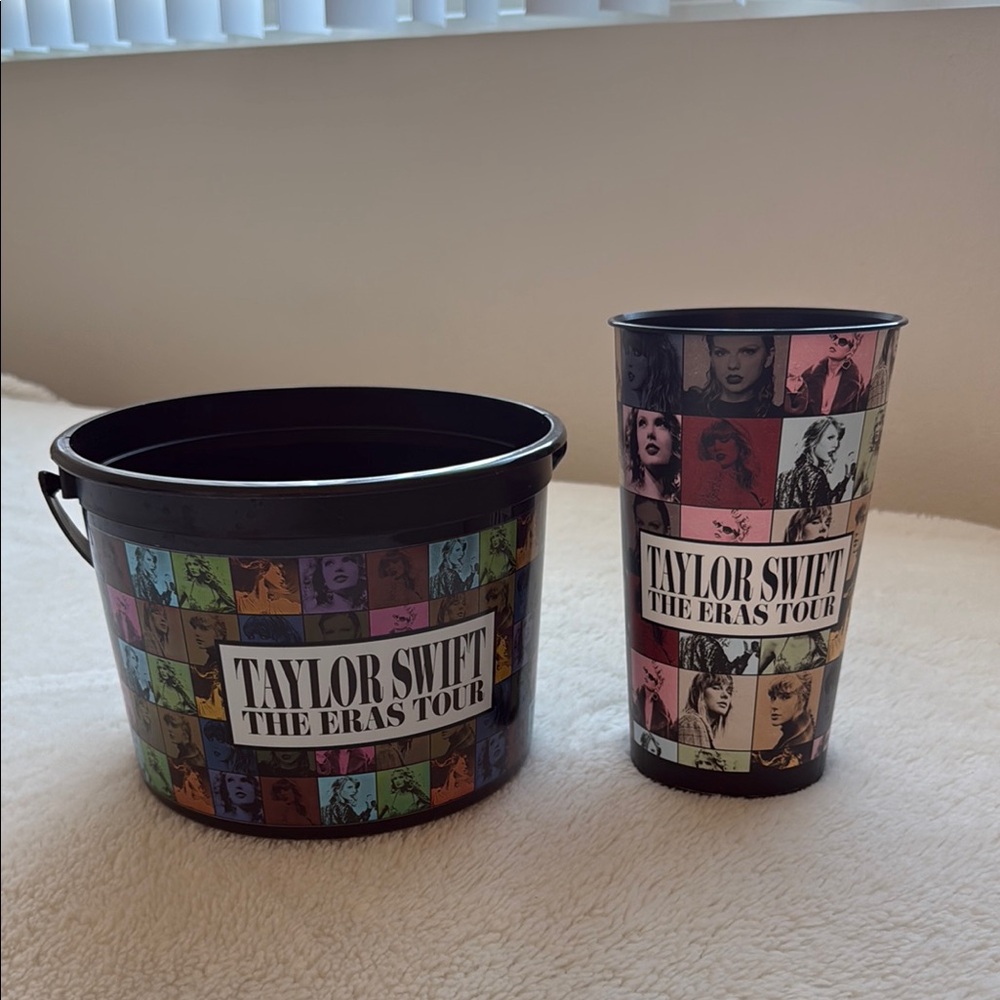 Taylor Swift The Eras Tour Bucket and Cup Set